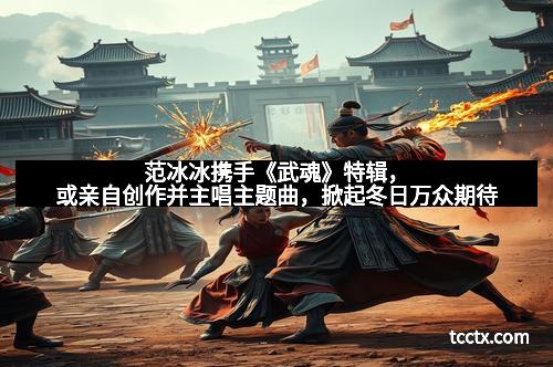 范冰冰携手《武魂》特辑,或亲自创作并主唱主题曲,掀起冬日万众期待 范冰冰携手《武魂》特辑,或亲自创作并主唱主题曲,掀起冬日万众期待